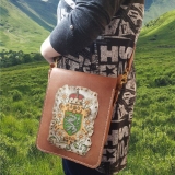 Leder-Tasche mit Steirer Wappen